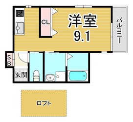 ケイメゾンリッチの物件間取画像